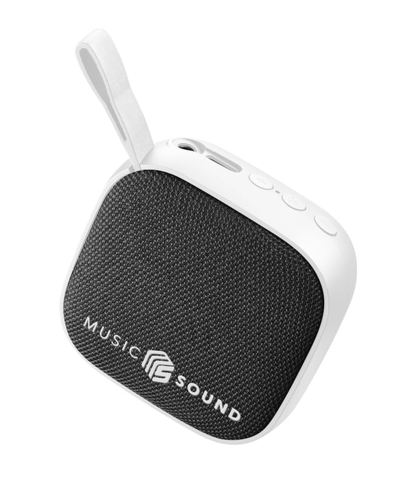 Music Sound BTSPKMSMINI3W Kannettava ja juhlakaiutin Kannettava monokaiutin Valkoinen 3 W