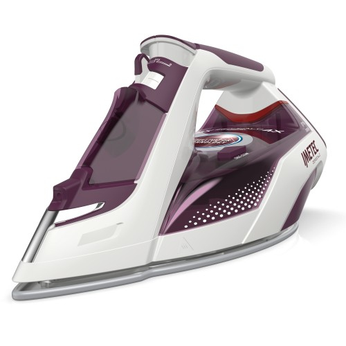 Imetec ZeroCalc Z3 3900 Kuiva- & höyrysilitysrauta Keraaminen pohjalevy 2400 W Violetti, Valkoinen