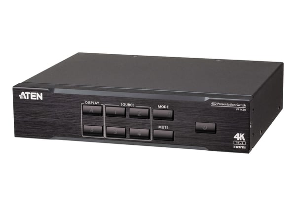 ATEN 4 x 2 True 4K presentation-matrisswitch