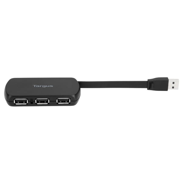 Targus ACH114EU gränssnittshubbar USB 2.0 480 Mbit/s Svart