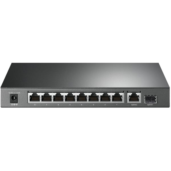 TP-Link TL-SG1210P Hallitsematon Gigabit Ethernet (10/100/1000) Power over Ethernet -tuki Harmaa