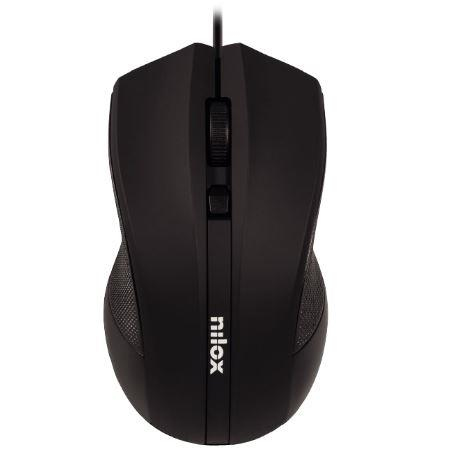 Nilox OTTICO mus Kontor Ambidextrous USB Type-A Optisk 1600 dpi