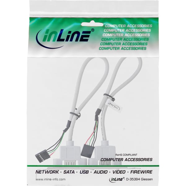 InLine 33390 nätverkskort/adapters