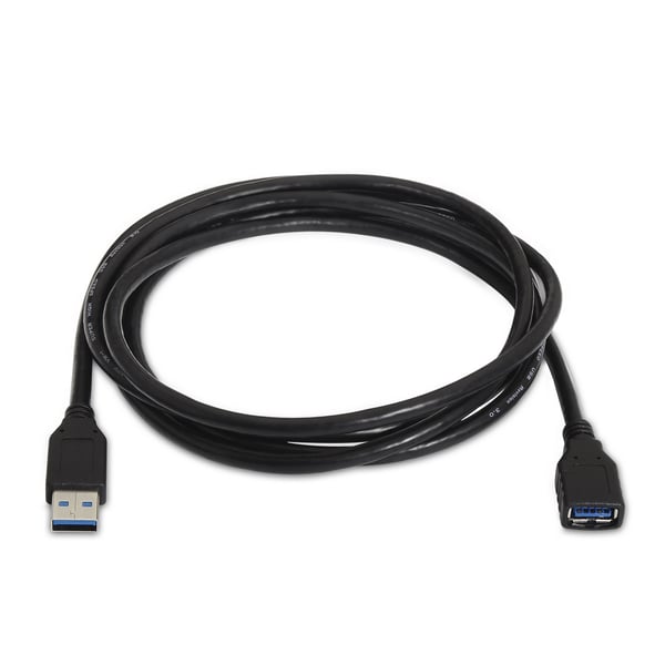 AISENS A105-0042 USB-kablar USB 3.2 Gen 1 (3.1 Gen 1) 2 m USB A 5 Gbit/s Svart