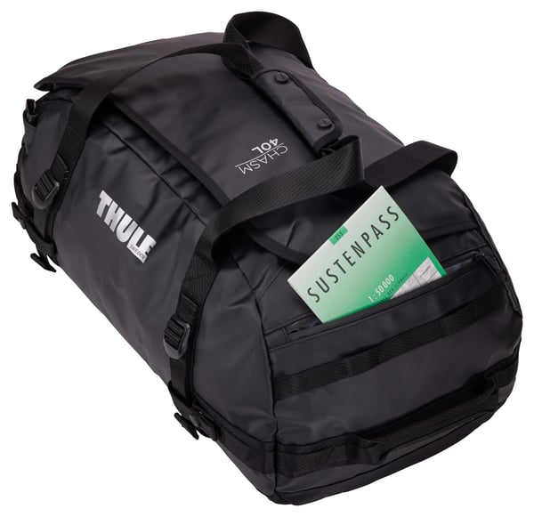 Thule Chasm TDSD302 Black sportväska 40 l Polyester Svart