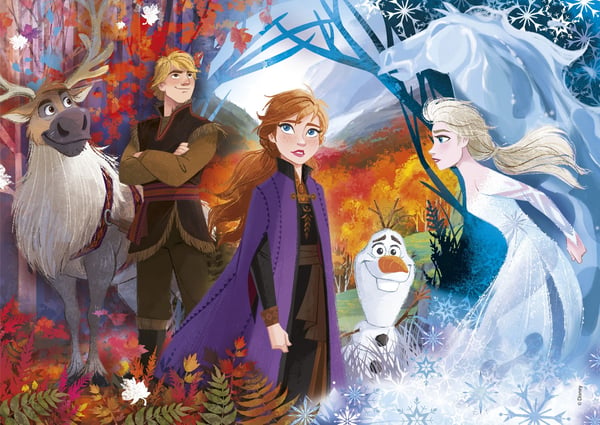 Clementoni Disney Frozen 2 Puslespil 20 stk Tegnefilm