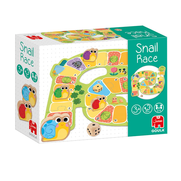 Goula 1110100766 sällskapsspel Snail Race 15 min Brädspel Utbildnings- Goula 1110100766 sällskapsspel Snail Race 15 min Brädspel Utbildnings-