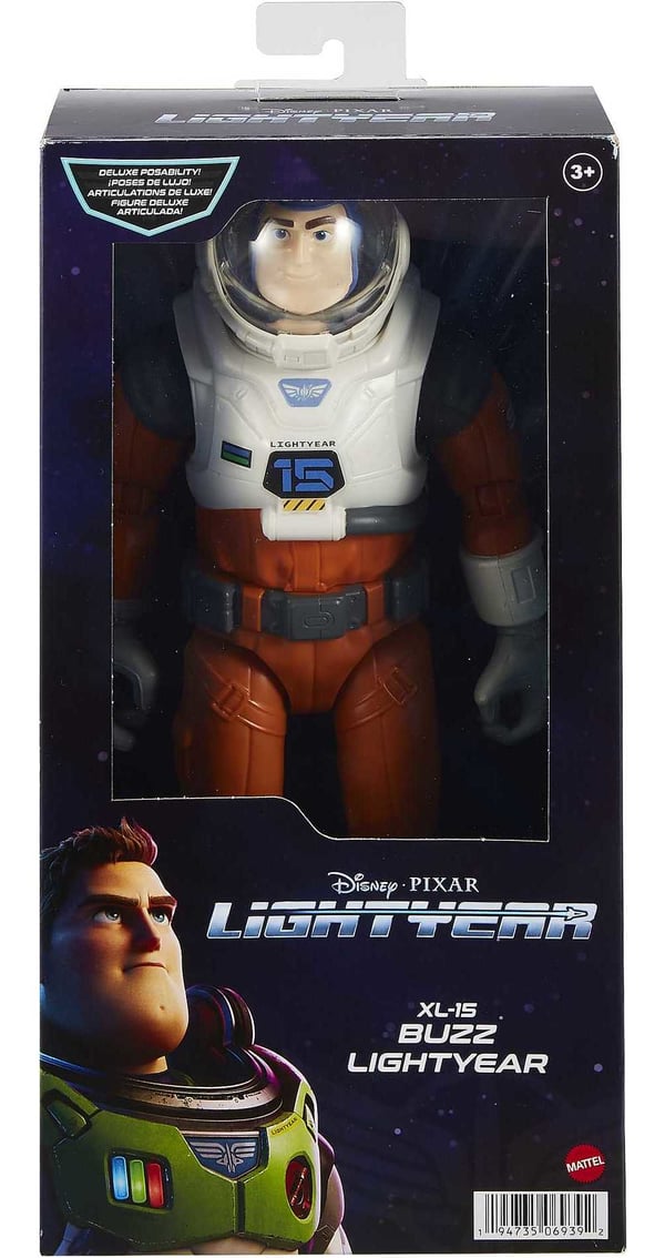 Lightyear Disney Pixar XL-15-Buzz -figur i stor skala (30,48cm)