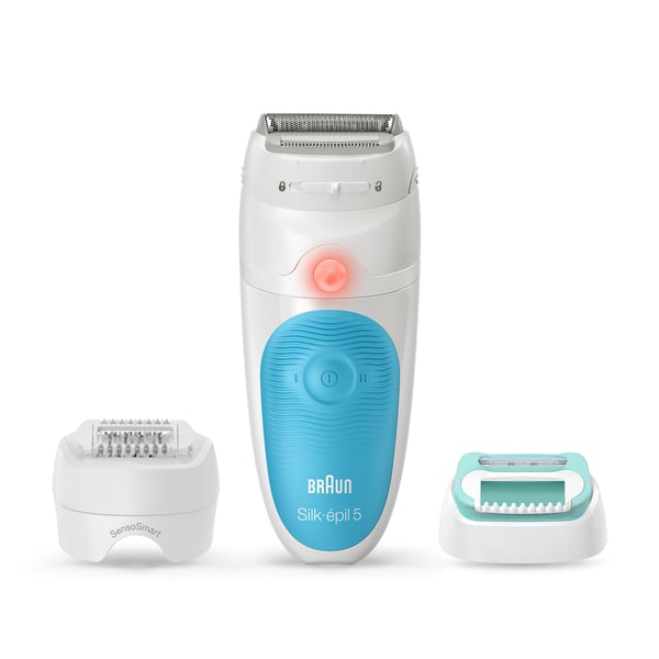 Braun Silk-épil 5 81706331 epilatorer 28 pincetter Vit, Turkos