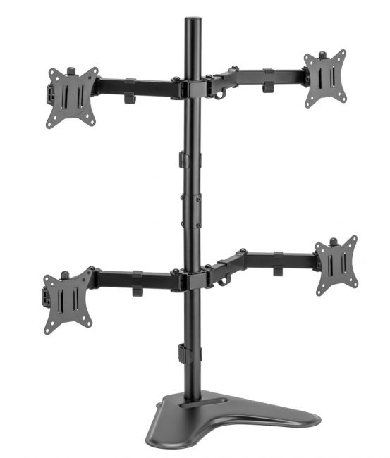 Equip 650127 monitorin kiinnike ja jalusta 81,3 cm (32") Vastaanotto Musta