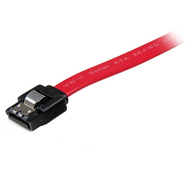 StarTech.com LSATA12 SATA-kabel 0,304 m SATA 7-pin Rød