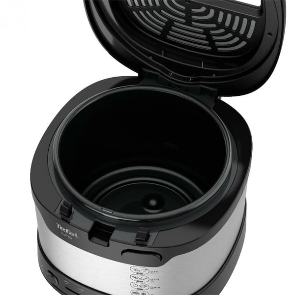 Tefal Uno FF215D Yksi 1,8 L Erillinen 1600 W Rasvakeitin Musta, Ruostumaton teräs