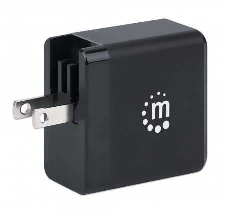 Manhattan 102278 oplader til mobil enhed Sort