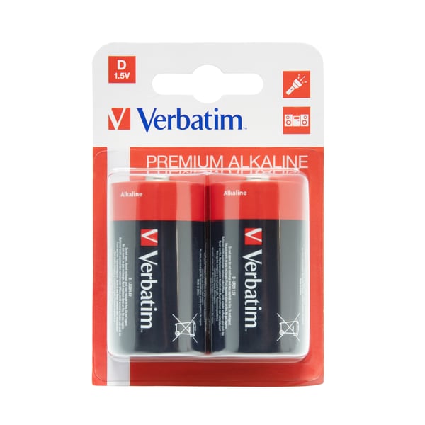 Verbatim 49923 husholdningsbatteri Engangsbatteri Alkaline