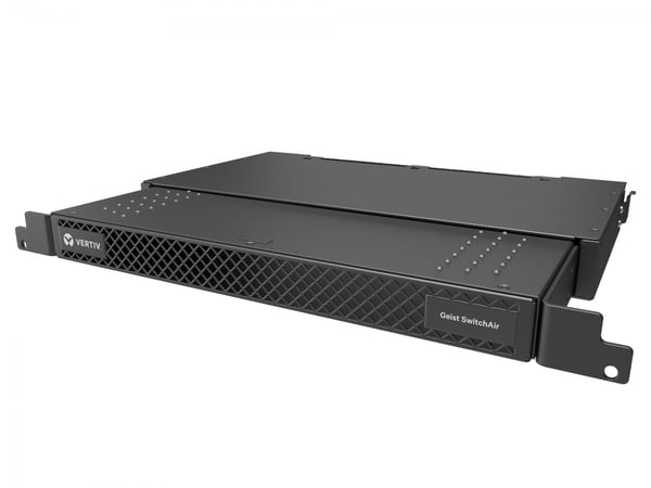 Vertiv SA1-01002L netværkschassis 1U Sort