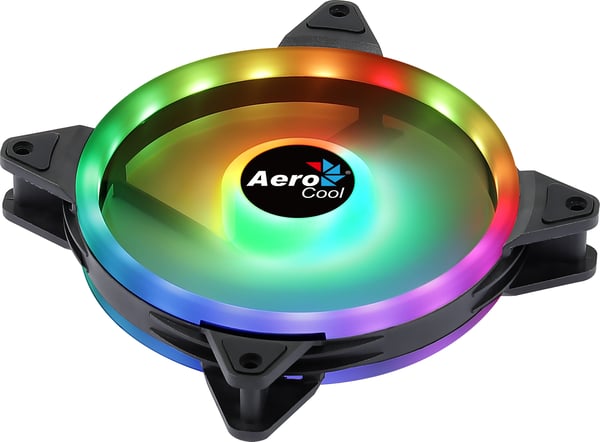Aerocool Duo 14 Tietokonekotelo Tuuletin 14 cm Musta