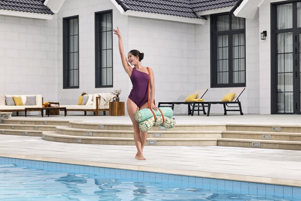 Bestway 43909 pool- och badmadrass Multifärg Mönstrad PVC Flytande hängmatta