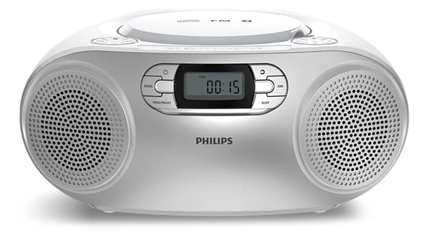 Philips TAZ2000S/10 CD-spelare Silver Bärbar CD-spelare