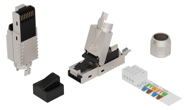 Lanview LVN125417 kabelsamler RJ45 Zink