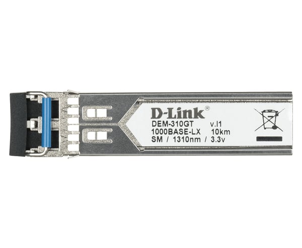 D-Link DEM-310GT lähetin-vastaanotinmoduuli Kupari 1000 Mbit/s SFP 1310 nm