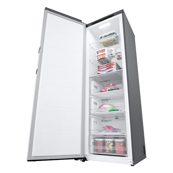LG GFT41PZGSZ Frysskåp Fristående 324 l Rostfritt stål