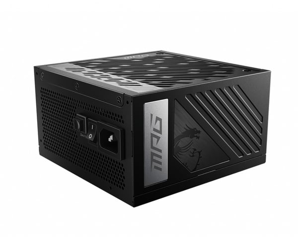 MSI MPG A850G PCIE5 strömförsörjningsenheter 850 W 24-pin ATX ATX Svart
