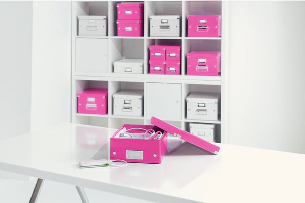 Leitz Click & Store WOW lokerikkolaatikko, Medium, 85 % kierrätyskartonki
