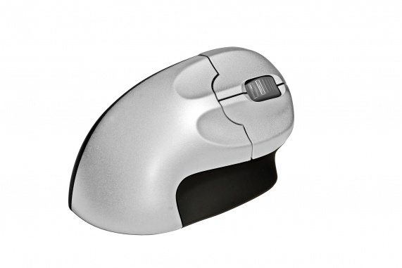 BakkerElkhuizen Grip Mouse Wireless datormöss Kontor Högerhand RF Trådlös Optisk 1600 DPI