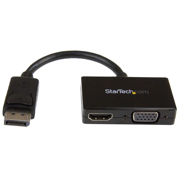 StarTech.com DP2HDVGA videokabel adapter 0,15 m Sort StarTech.com DP2HDVGA videokabel adapter 0,15 m Sort