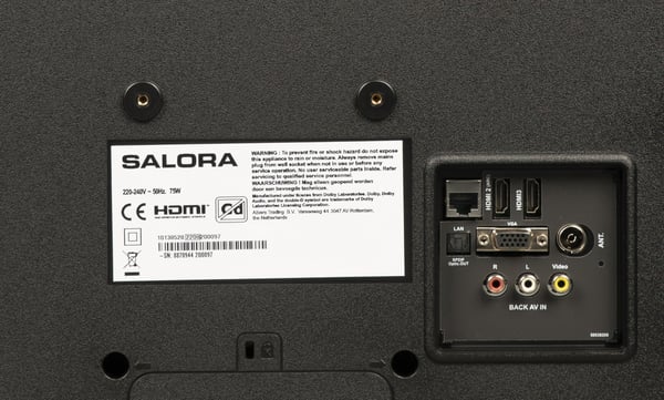 Salora SMART40TV TV 101,6 cm (40") Fuld HD Smart TV Wi-Fi Sort 250 cd/m²