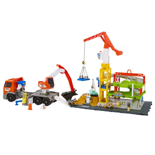 Matchbox Action Drivers Transforming Excavator
