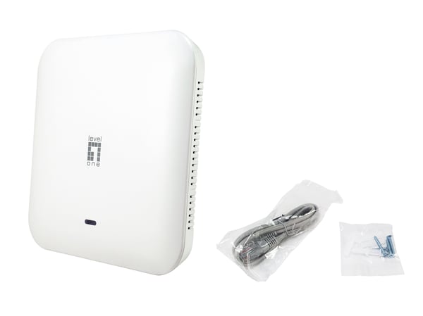 LevelOne WAP-8171 3570 Mbit/s Vit Strömförsörjning via Ethernet (PoE) stöd