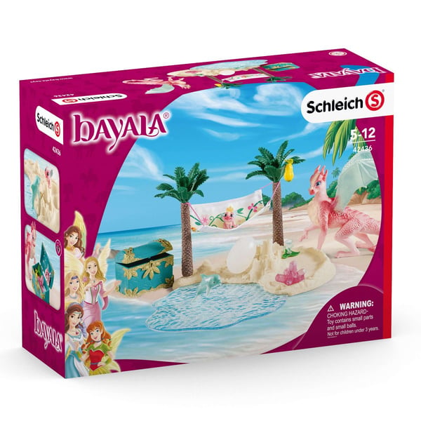 schleich BAYALA Dragon Island with treasure