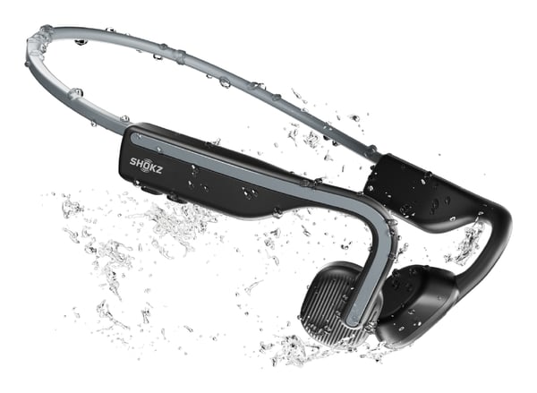 SHOKZ OpenMove Kuulokkeet Langaton Niskanauha Urheilu Bluetooth Harmaa