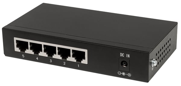 Intellinet 561228 verkkokytkin Hallitsematon Gigabit Ethernet (10/100/1000) Power over Ethernet -tuki Musta