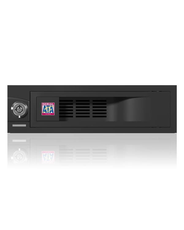 ICY BOX IB-168SK-B 13,3 cm (5.25") Bærerpanel Sort