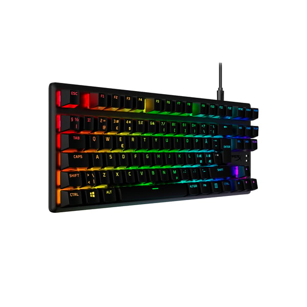 HyperX Alloy Origins Core PBT HX Aqua – mekaaninen pelinäppäimistö