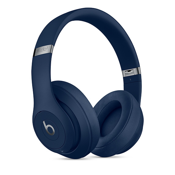 Apple Beats Studio 3 Hörlurar Kabel & Trådlös Huvudband Samtal/musik Micro-USB Bluetooth Blå