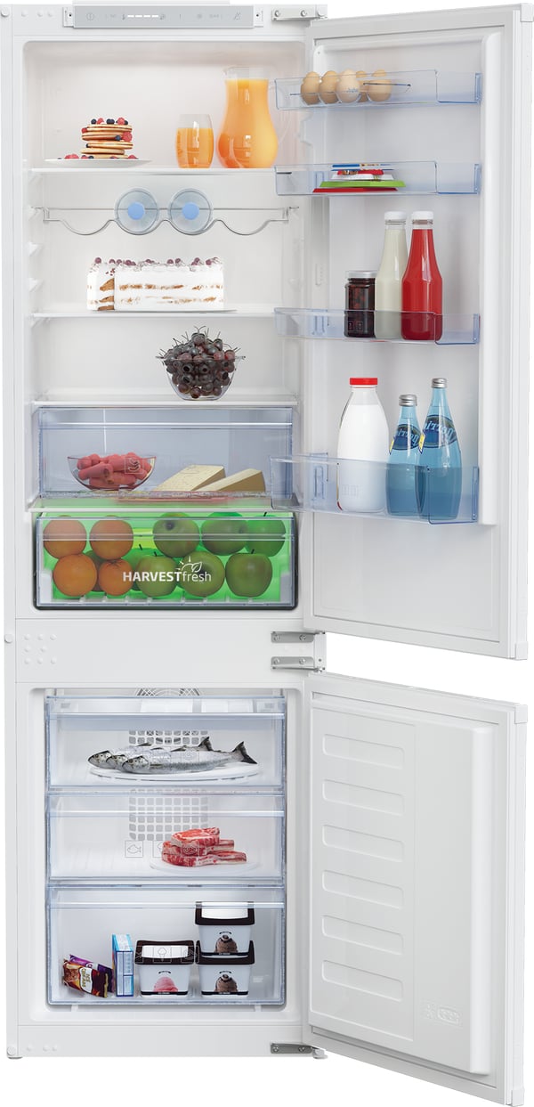 Beko BCHA275E4SN kombinerad kyl/frys Inbyggd 262 l