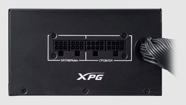 XPG KYBERII850G-BKCUS enhed til strømforsyning 850 W 20+4 pin ATX ATX Sort