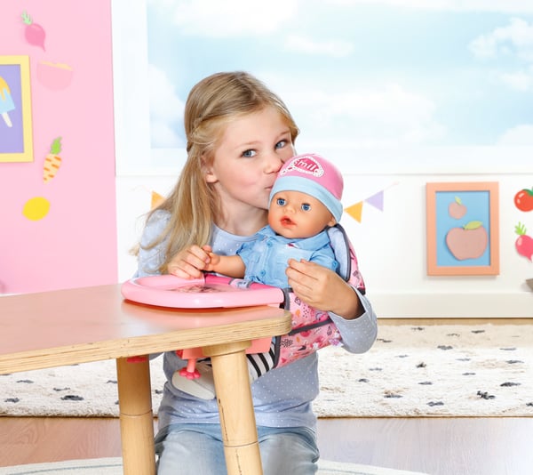 BABY born Table Feeding Chair Matstol till docka
