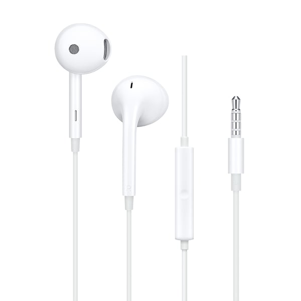 OPPO MH320 Headset Kabel I öra Samtal/musik Vit