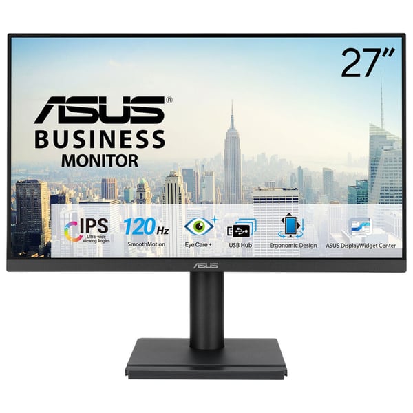 ASUS VA279QGS tietokoneen litteä näyttö 68,6 cm (27") 1920 x 1080 pikseliä Full HD LCD Musta