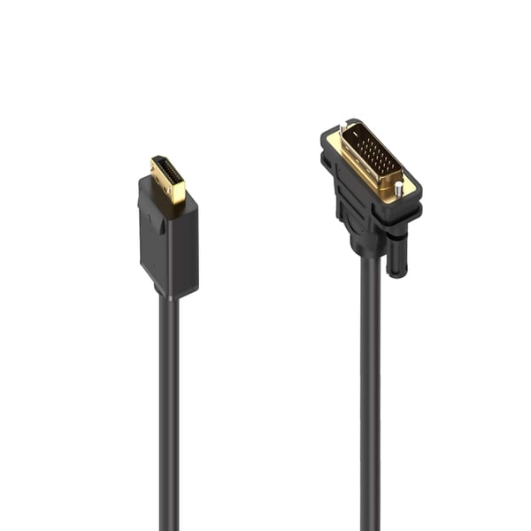 Ewent EC1441 videokaapeli-adapteri 1,8 m DisplayPort DVI-D Musta