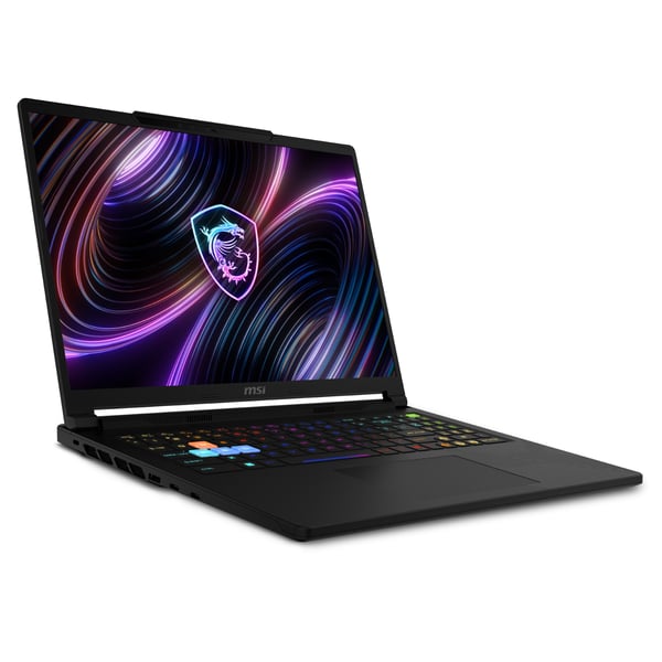 MSI Raider 16 HX B2WI-075IT kannettava tietokone Intel Core Ultra 9 275HX 40,6 cm (16") Quad HD+ 32 GB DDR5-SDRAM 1 TB SSD NVIDIA GeForce RTX 5080 Laptop GPU Wi-Fi 7 (802.11be) Windows 11 Home Musta