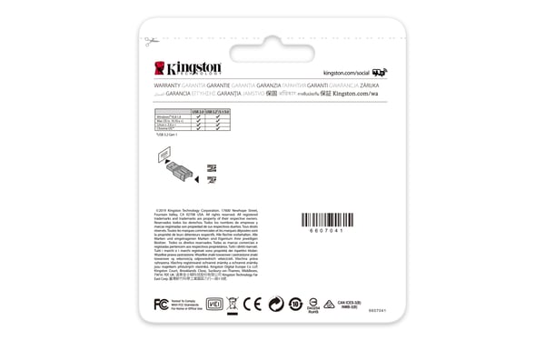 Kingston MobileLite Plus - Kortläsare (microSD, microSDHC, microSDHC UHS-I, microSDHC UHS-II, micro