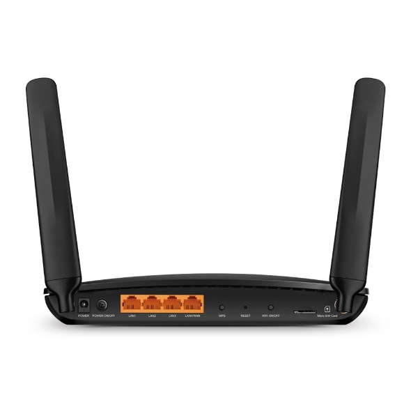 TP-Link Archer MR600 langaton reititin Gigabitti Ethernet Kaksitaajuus (2,4 GHz/5 GHz) 4G Musta