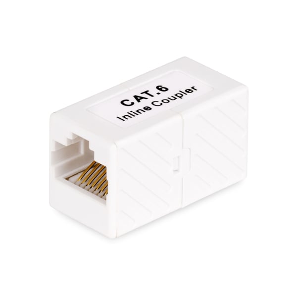 StarTech.com RJ45-kopplare, Cat6-ledningskopplare, hona till hona (F/F) T568-kontakt, oskärmad Ethernet-kabelförlängning