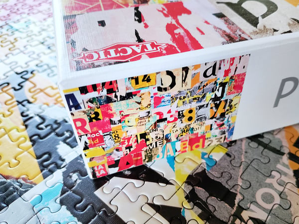 Tactic Poster Collage 1000 pcs Puslespil 1000 stk Kunst