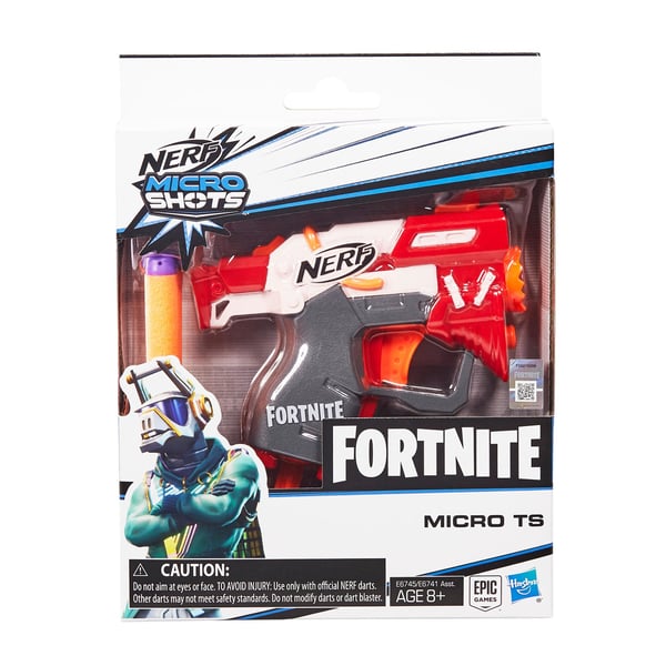 Hasbro Fortnite TS Nerf MicroShots Dart-Firing